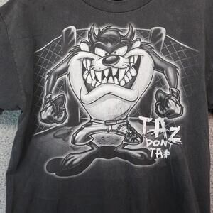 Vtg Y2K Taz Don’t Tap Tapout MMA Men Large Shirt Space Jam